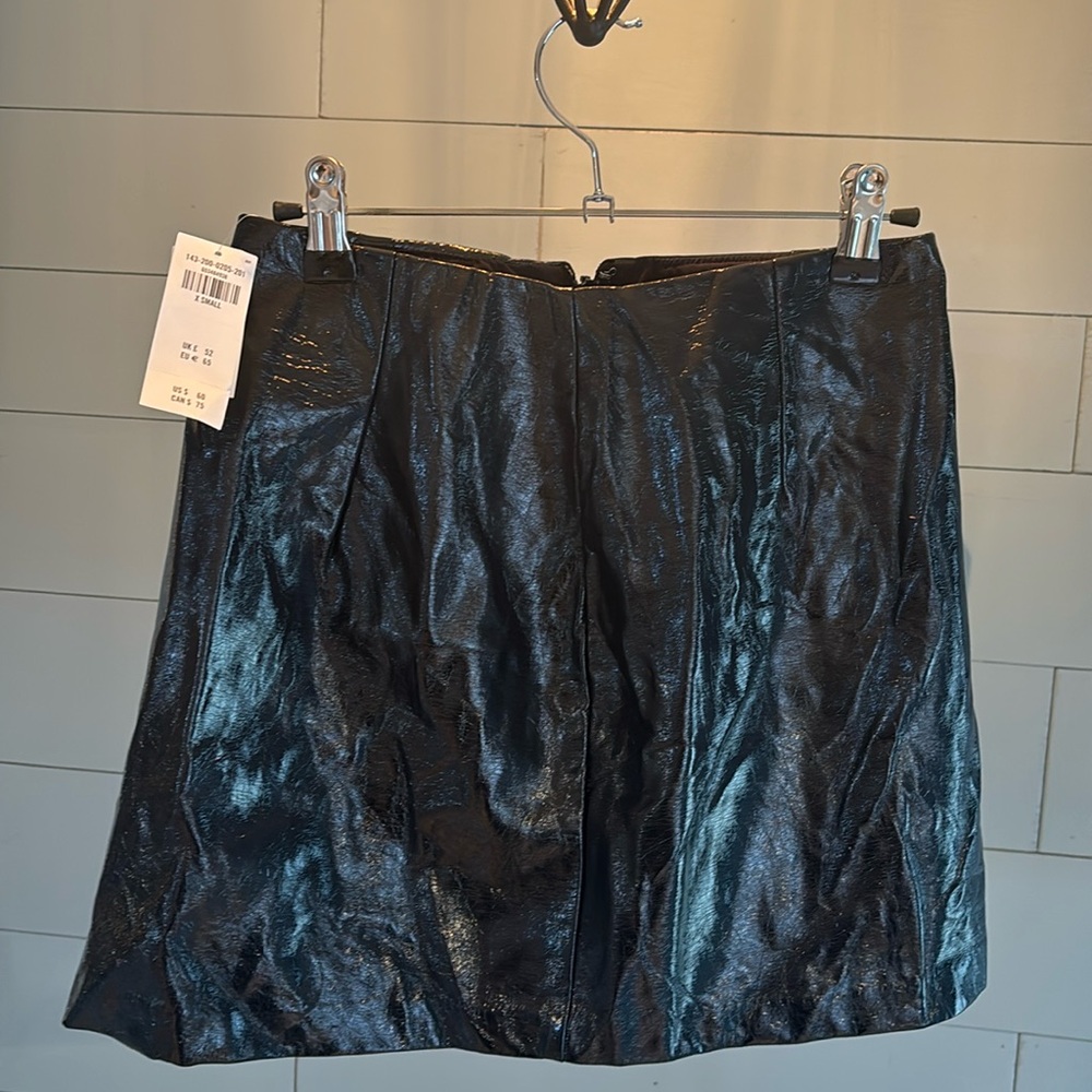 NWT vegan leather Abercrombie &‎ Fitch mini skirt